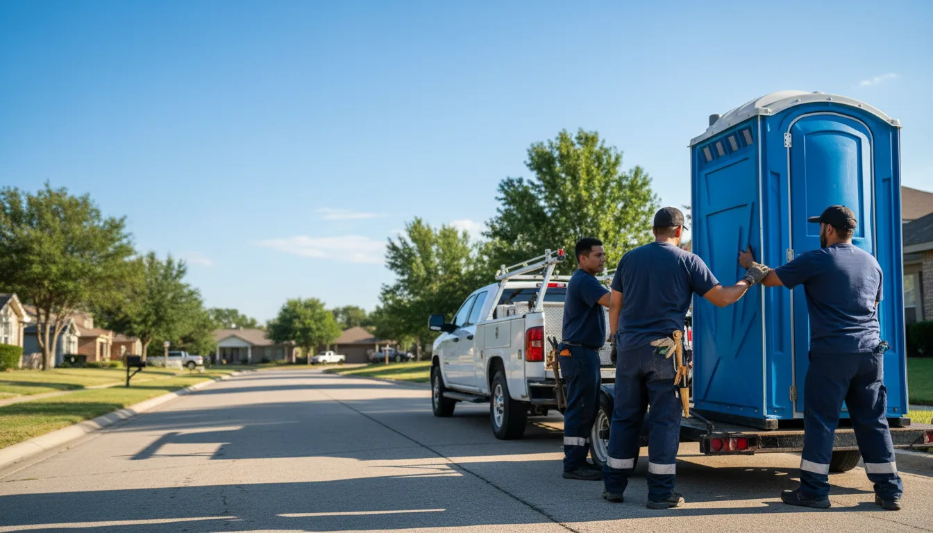 Portable Toilet Rental in Coldwater, OH near me